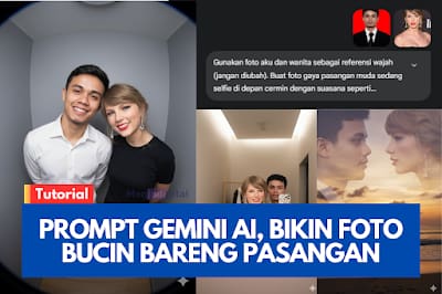 Prompt Gemini AI: Bikin Foto Bucin Bareng Pasangan/Artis Viral!