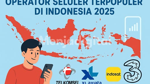 Daftar Operator Seluler Terpopuler di Indonesia 2025