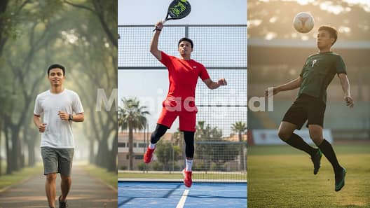 20 Prompt Gemini AI Foto Olahraga Jadi Atlet Padel, sepakbola, dll