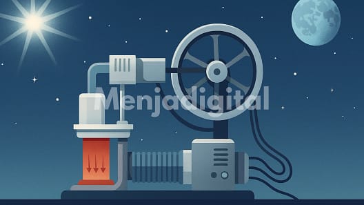 Mesin Stirling Pendingin Radiatif, Hasilkan Listrik dari Dinginnya Angkasa