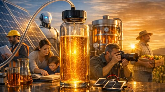Baterai Cair Tenaga Surya Inovasi Botol Matahari untuk Energi Masa Depan