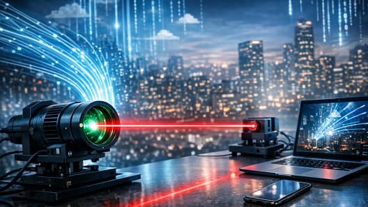 Teknologi Laser Pengganti Wi-Fi Internet Super Cepat 360 Gbps yang Irit Listrik