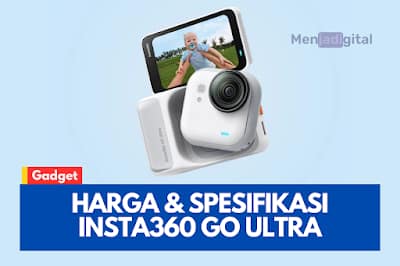 Harga & Spesifikasi Insta360 Go Ultra, Kamera Aksi Baru