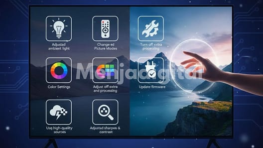 7 Cara Mudah Meningkatkan Kualitas Gambar TV