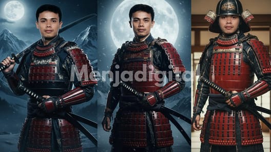 Prompt Gemini AI, Buat Foto Ala The Last Samurai