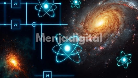 Algoritma Kuantum Materi, Ungkap Asal-usul Alam Semesta & Partikel!