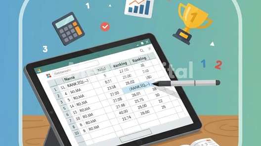 Cara Membuat Ranking di Excel untuk Data Nilai Siswa
